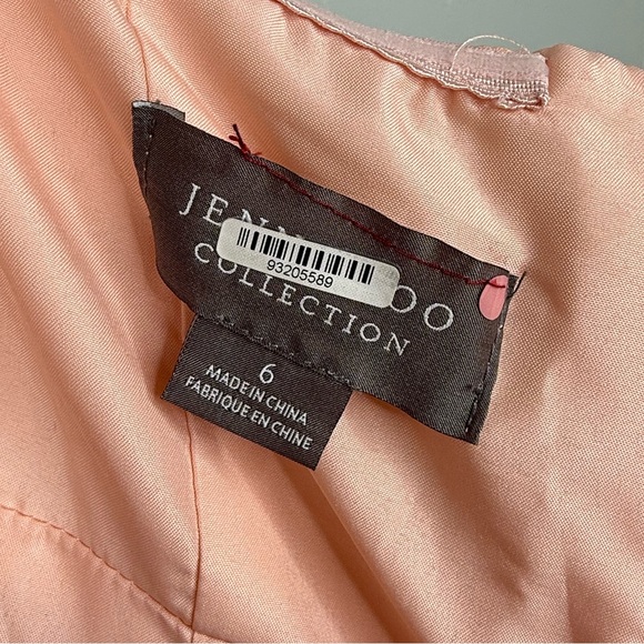 Jenny Yoo Aidan Convertible Strapless Gown Chiffon Formal Dress Size 6 - Picture 7 of 12